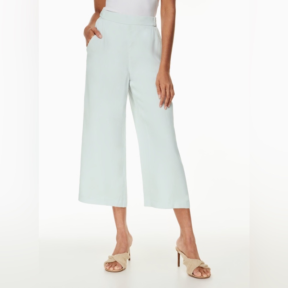 Wilfred High-waisted wide-leg pants